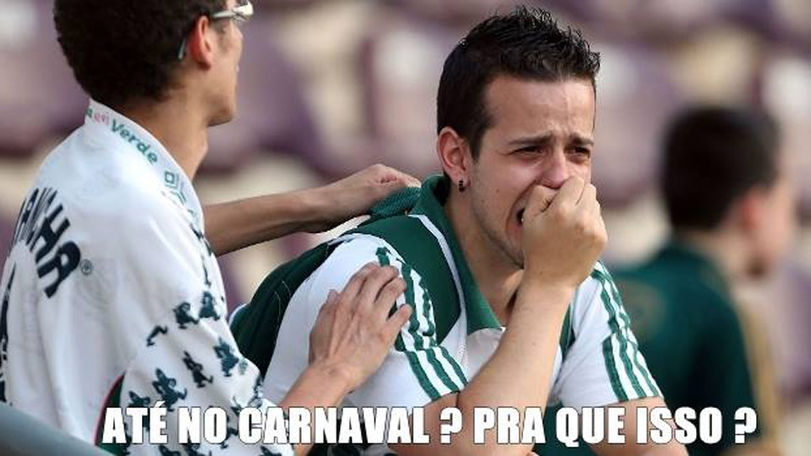 Rebaixamento da Mancha Verde no Carnaval gera memes na internet; confira
