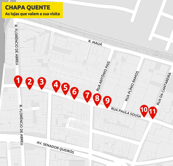 Rua Paula Sousa: as melhores lojas de artigos para cozinha