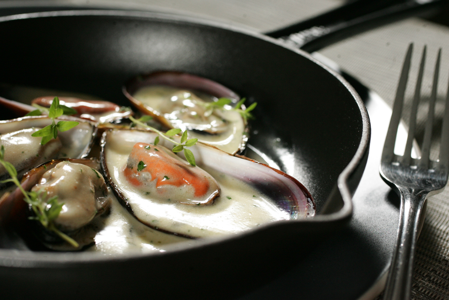 Receita: moules à la marinière