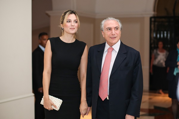 Marcela Temer e Michel Temer