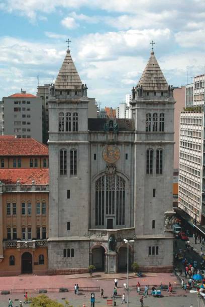 A fachada do mosteiro, de 1914 A fachada do mosteiro, de 1914