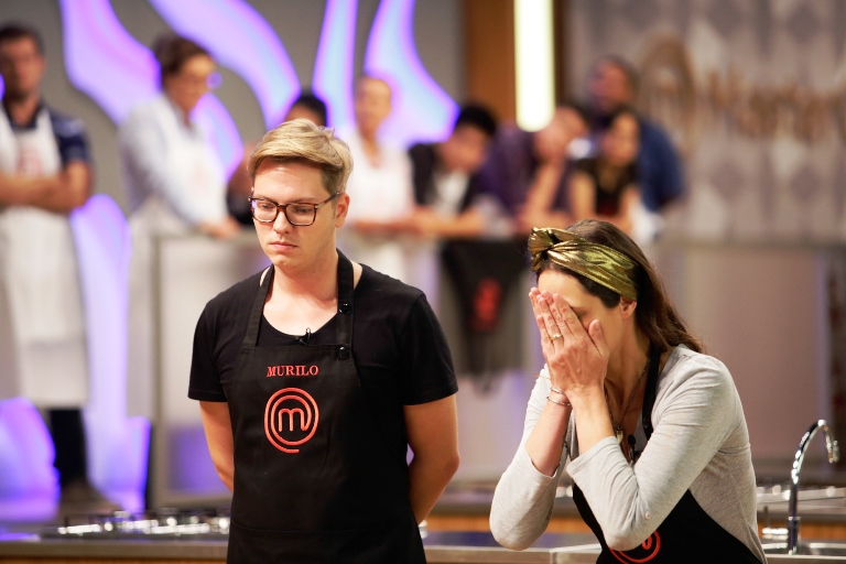 Murilo e Aritana: o publicit&aacute;rio paranaense foi derrubado pelo cogumelo assassino