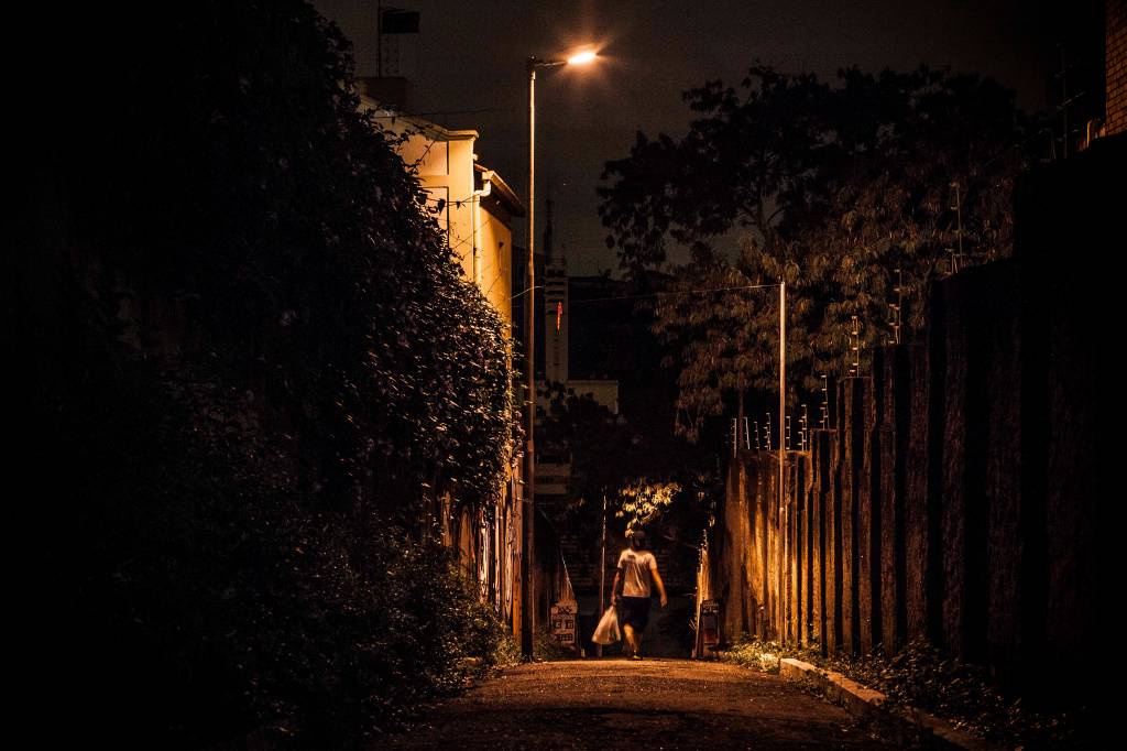 Viela na região do Pacaembu