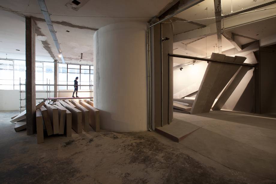 O projeto tinha sido desenhado por Oscar Niemeyer O projeto tinha sido desenhado por Oscar Niemeyer