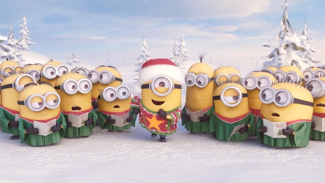 Os minions querem te desejar Feliz Natal. Assista ao vídeo