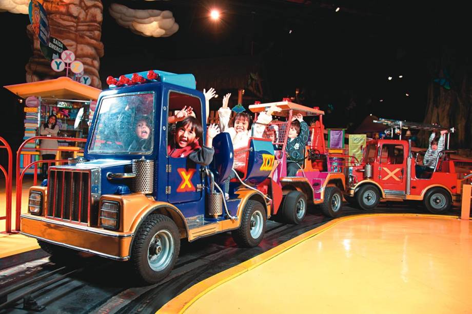 Uma das atrações do parque: prestes a fechar as portas Uma das atrações do parque: prestes a fechar as portas