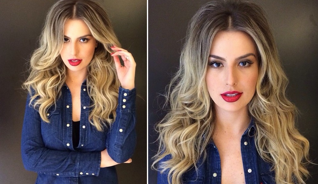 Nanda Keulla em look inspirado em Brigitte Bardot