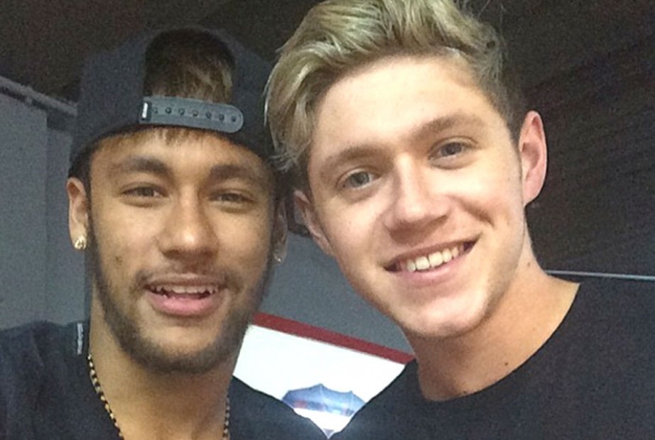 Fã do One Direction, Neymar tieta Niall Horan na internet