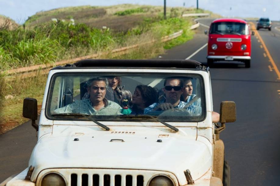 Os Descendentes, com George Clooney: drama é dirigido por Alexander Payne (Sideways - Entre Umas e Outras)