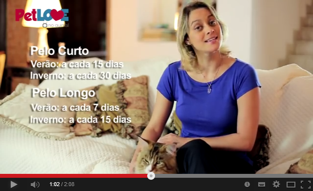 Loja virtual PetLove lança canal de vídeos com dicas para donos de animais