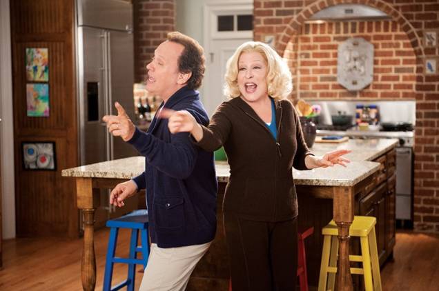 Billy Crystal e Bette Midler em Uma Família em Apuros Billy Crystal e Bette Midler em Uma Família em Apuros