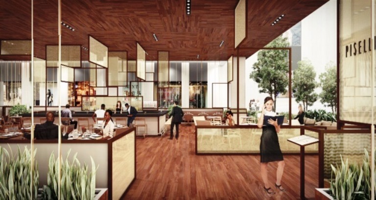 Um Piselli de luxo mais ao sul