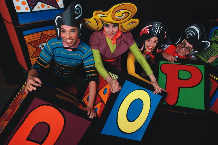 Paulo Henrique, Sheyla Coelho, Cida Sena e David Assis: elenco de Pop Paulo Henrique, Sheyla Coelho, Cida Sena e David Assis: elenco de Pop