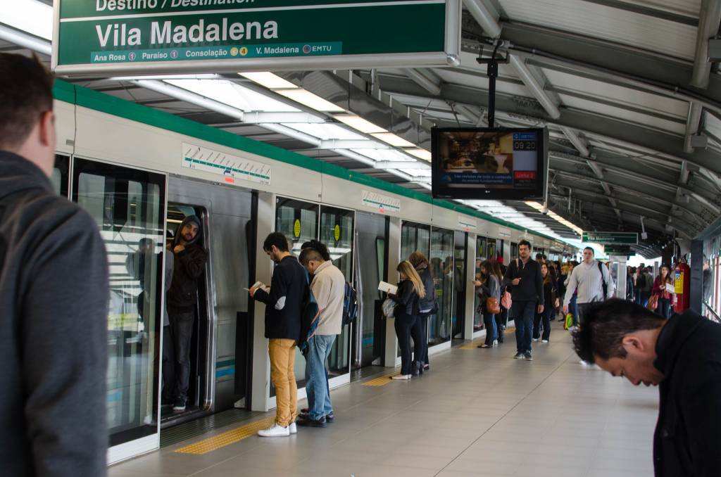 Falha no Metrô em SP.