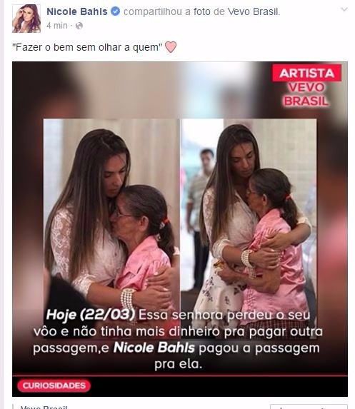 História fofa de Nicole Bahls em aeroporto esconde detalhe (pra lá de) intrigante