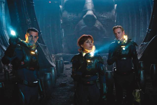Na ficção científica Prometheus, o diretor Ridley Scott volta ao universo da série Alien Na ficção científica Prometheus, o diretor Ridley Scott volta ao universo da série Alien