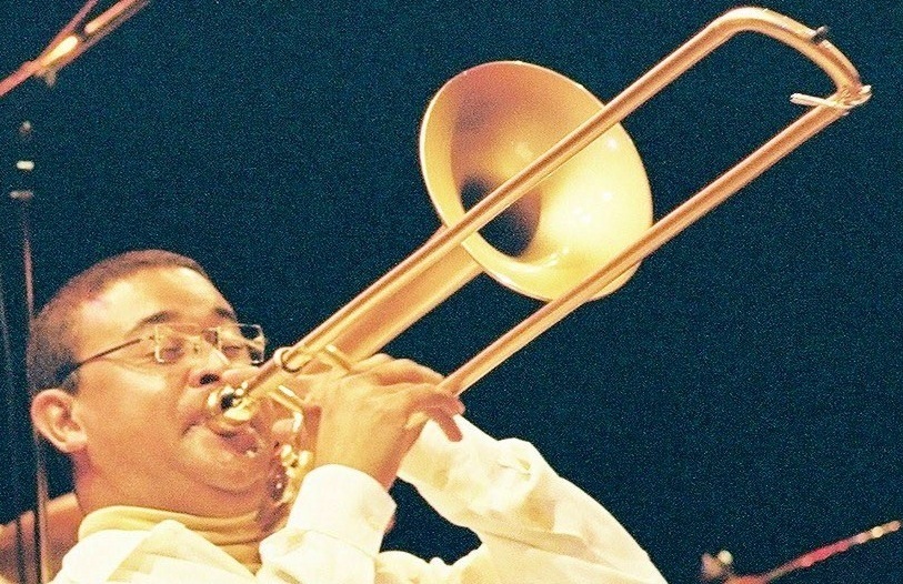 Trombonista Renato Farias: festa de Carnaval no Cine Joia