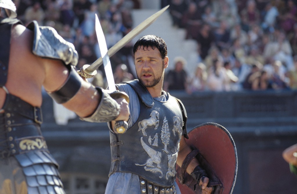 Gladiador (2000): na arena do diretor Ridley Scott, levou o Oscar de melhor ator