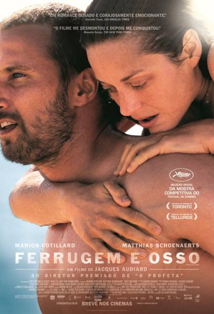 Ferrugem e Osso: pôster do filme