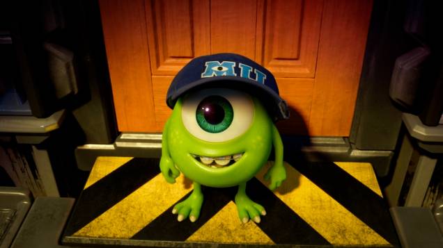 Universidade Monstros: Mike Wazowski (voz de Billy Crystal), a caminho da universidade Universidade Monstros: Mike Wazowski (voz de Billy Crystal), a caminho da universidade