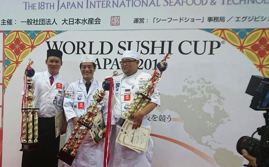 Sushi de craque: chef paulistano ganha copa do mundo no Japão