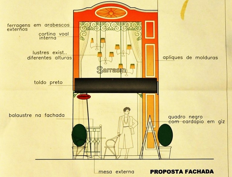 Sarrasin terá novo endereço e uma filial em shopping