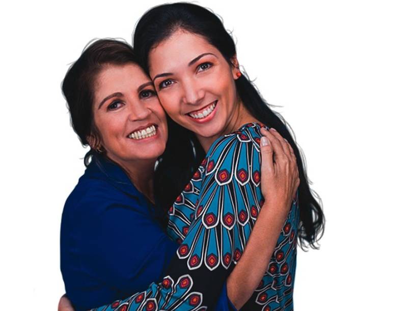 Tássia Camargo e Priscilla Squeff: as atrizes vivem mãe e filha na comédia Se Você Me Der a Mão