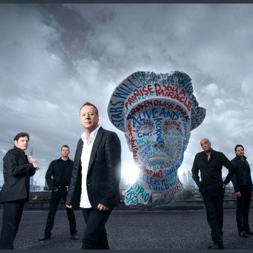 A banda escocesa Simple Minds A banda escocesa Simple Minds