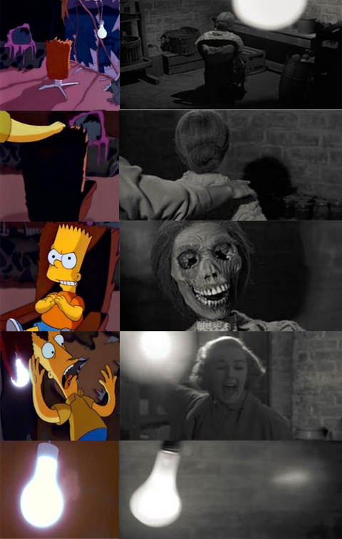 Cinco paródias dos Simpsons para filmes de terror