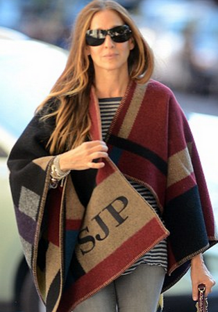 Burberry, a máquina de criar ponchos-ostentação