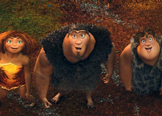 Os Croods: a trajetória de uma família do tempo das cavernas agrada a crianças e adultos Os Croods: a trajetória de uma família do tempo das cavernas agrada a crianças e adultos