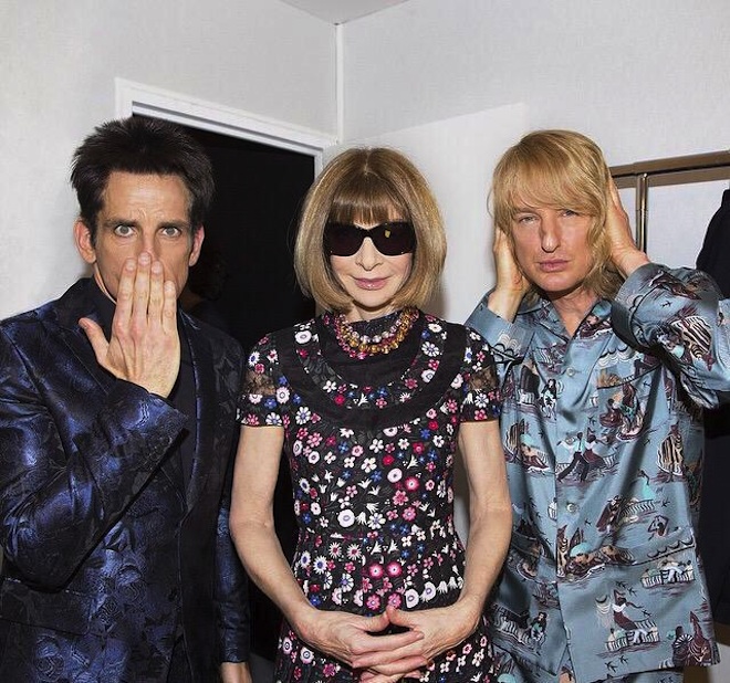 Ben Stiller e Owen Wilson invadem a Paris Fashion Week para anunciar o lançamento de Zoolander 2. Veja as imagens