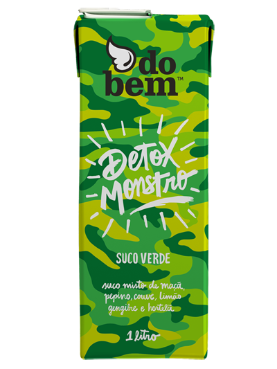 Suco verde de caixinha