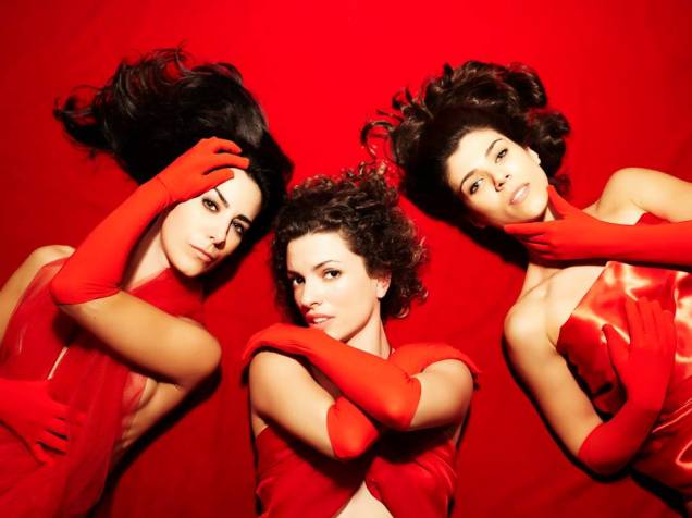 Priscila Oliveira, Bia Borin e Debora Vivane na pela Tempos de Marilyn Priscila Oliveira, Bia Borin e Debora Vivane na pela Tempos de Marilyn