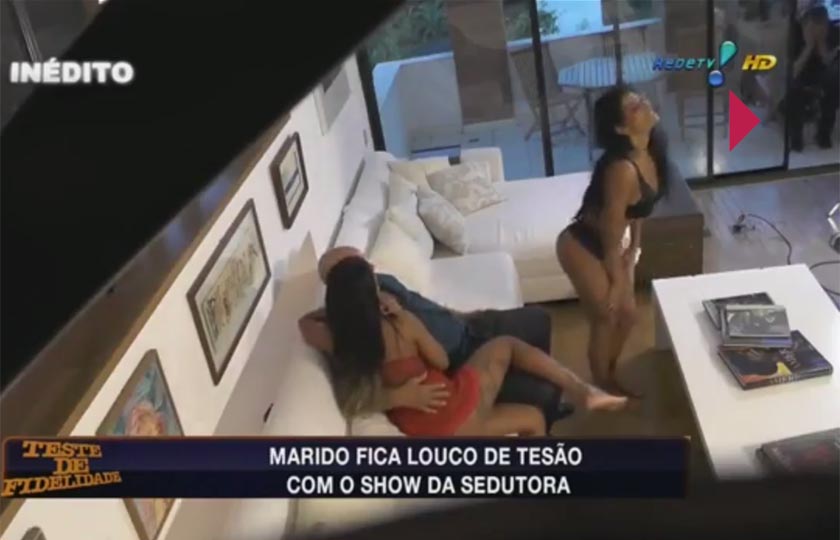 Operador de câmera aparece em gravação do “Teste de Fidelidade”, mas RedeTV! nega farsa