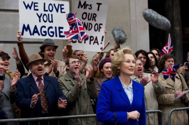 A Dama de Ferro: candidata pelo Partido Conservador, Thatcher conquistou eleitores pela clareza de seus discursos A Dama de Ferro: candidata pelo Partido Conservador, Thatcher conquistou eleitores pela clareza de seus discursos