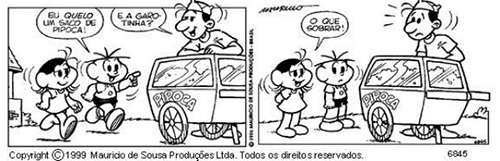 Escola usa tirinha da Turma da Mônica com palavrão; veja a repercussão na web