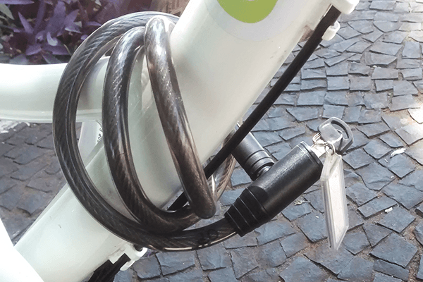trava bike elétrica trava bike elétrica