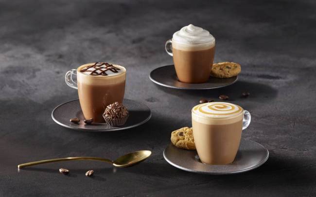 Três novos sabores de expresso starbucks