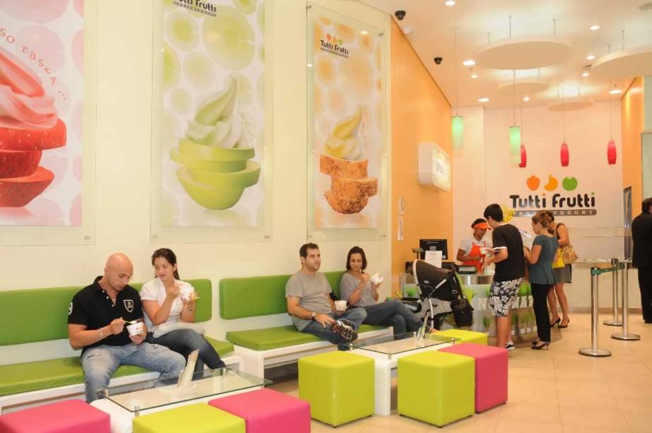 Tutti Frutti Frozen Yogurt, unidade no Shopping Morumbi