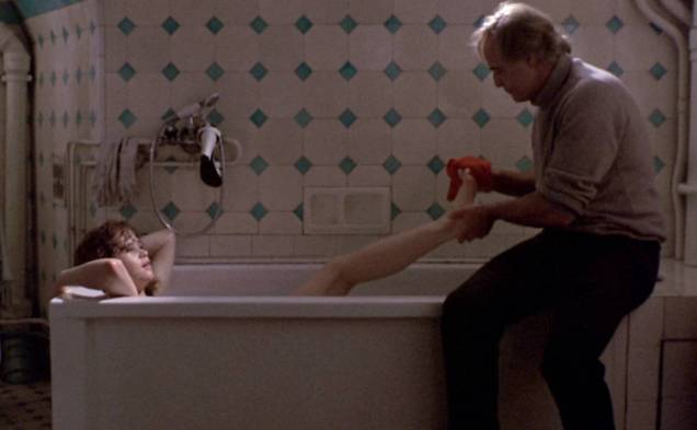 Cena do filme "Último Tango em Paris" (Itália, França 1972) de Bernardo Bertolucci Cena do filme "Último Tango em Paris" (Itália, França 1972) de Bernardo Bertolucci