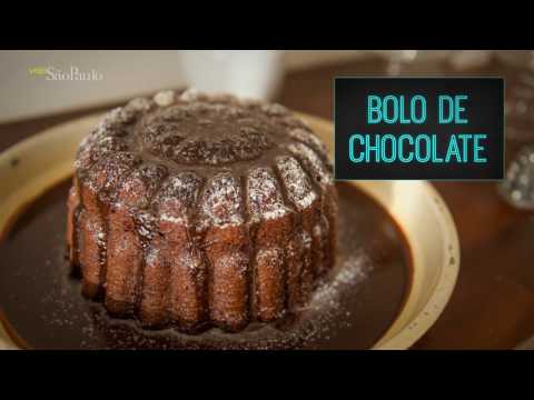 Receita: bolo de chocolate