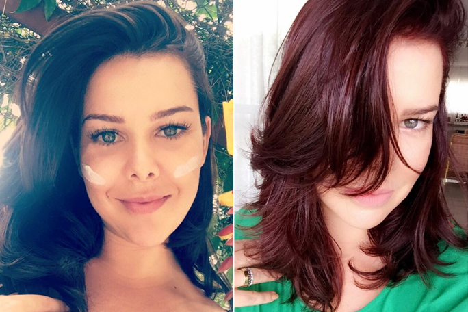 Fernanda Souza aposta no tom da temporada e muda a cor do cabelo