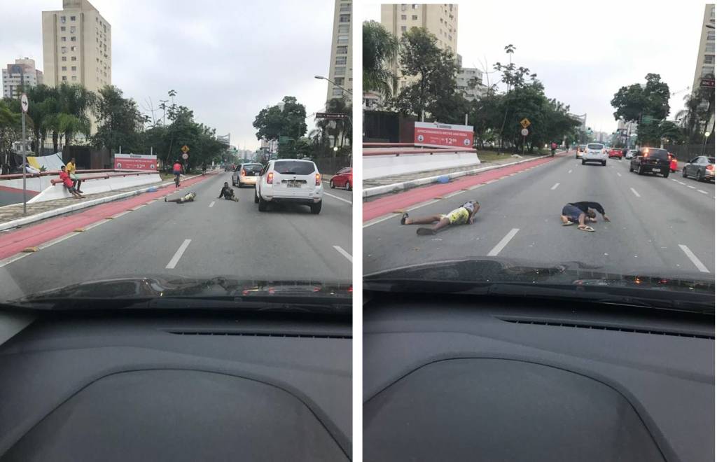 Foto em rede social alerta sobre possível estratégia de roubo