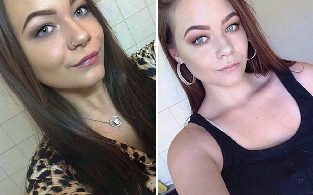 Adolescente quase fica cega após usar tinta para sobrancelhas