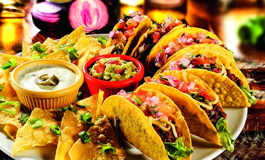 Sí Señor: porções de tacos Sí Señor: porções de tacos