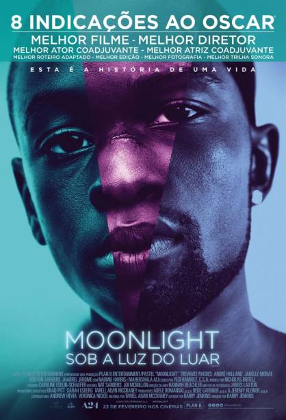 Pôster do filme 'Moonlight - Sob a Luz do Luar' Pôster do filme 'Moonlight - Sob a Luz do Luar'