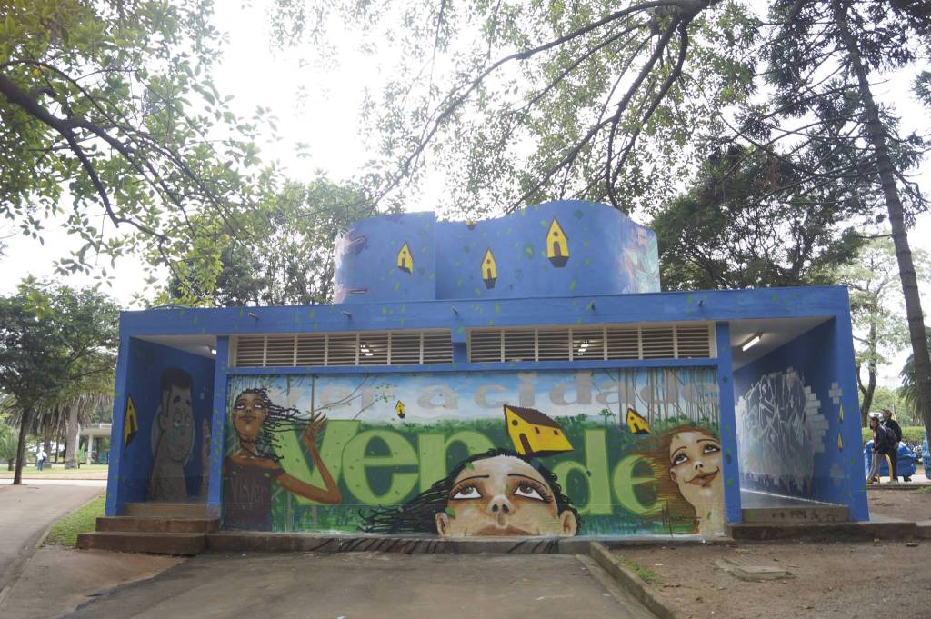 Ibirapuera ganha onze murais de grafite