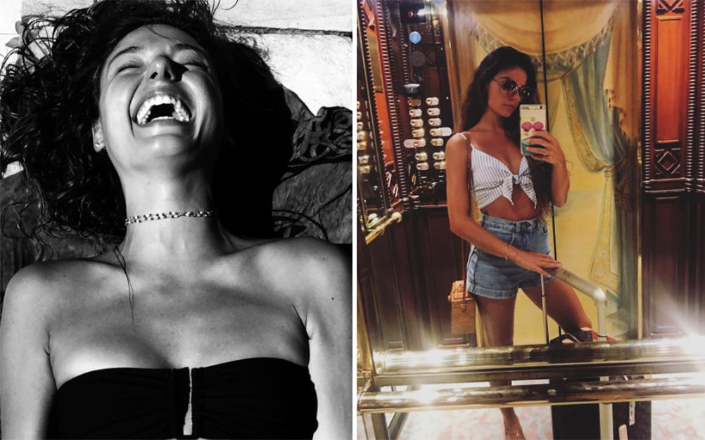 Isis Valverde usa camiseta de 2 300 reais em evento da Rede Globo