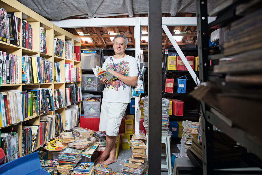 Uma feira dedicada aos fãs de quadrinhos
